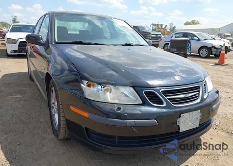 2007 Saab 9-3 2.0T из США, поврежденный, VIN YS3FD49Y771129946